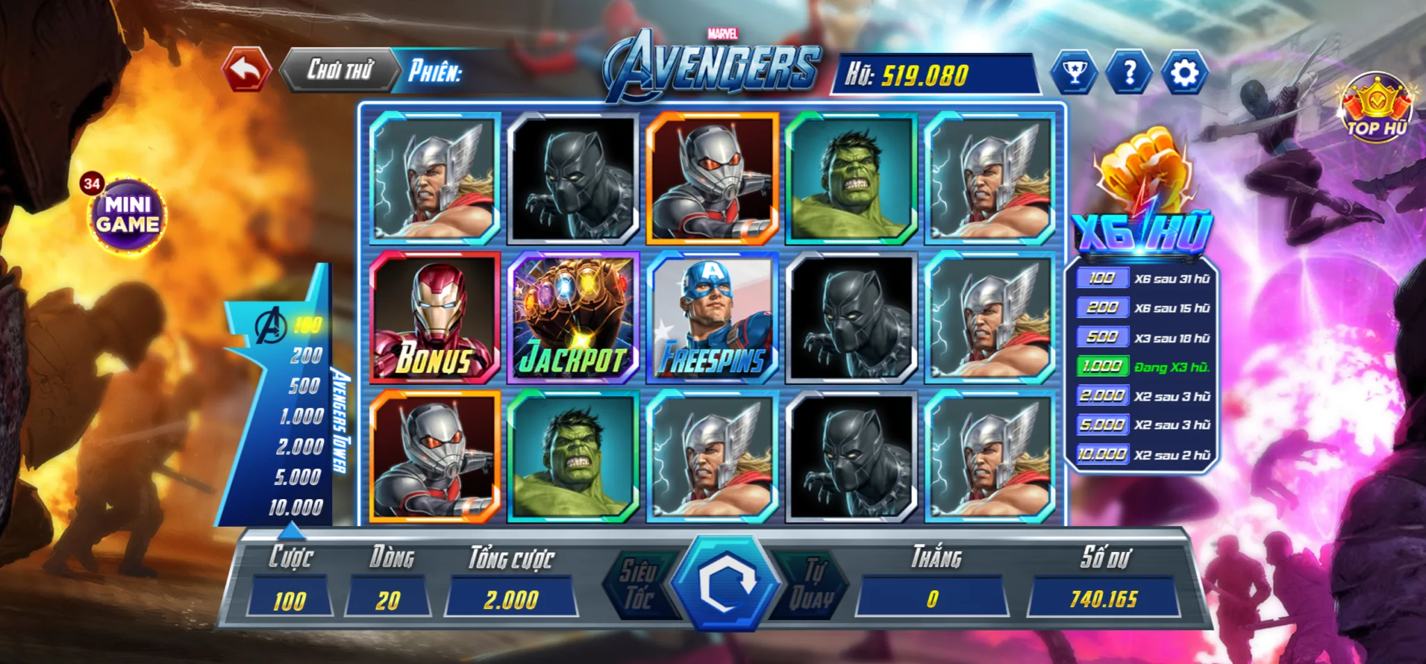 avenger lẩu cua