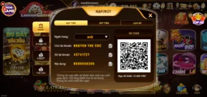 nạp tiền bank lẩu cua game